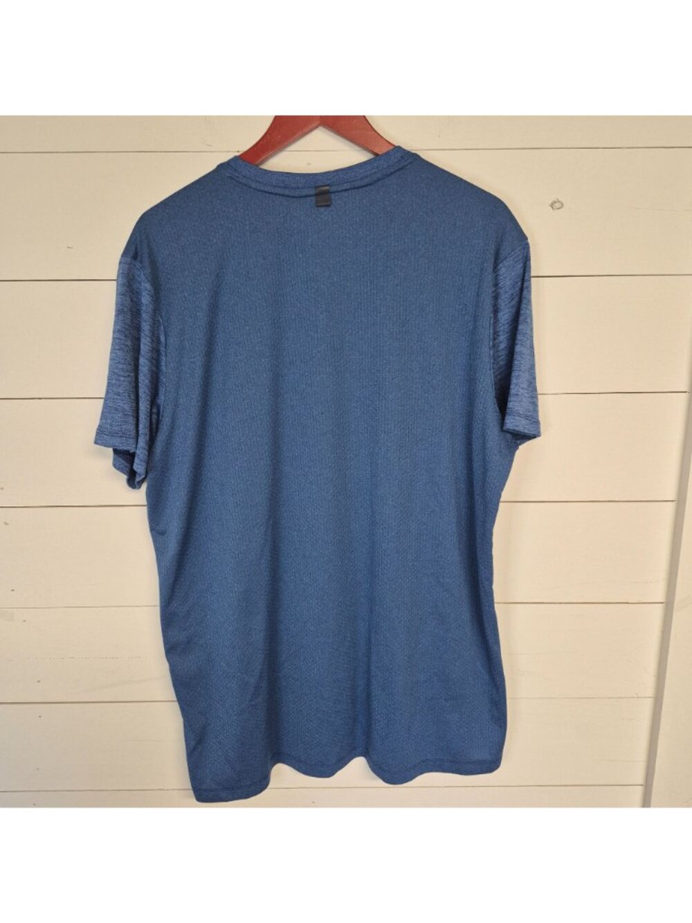 Marvel Men's Spider-Man Anti-Wicking Blue Heather Workout T-Shirt 2X - Picture 4 of 5